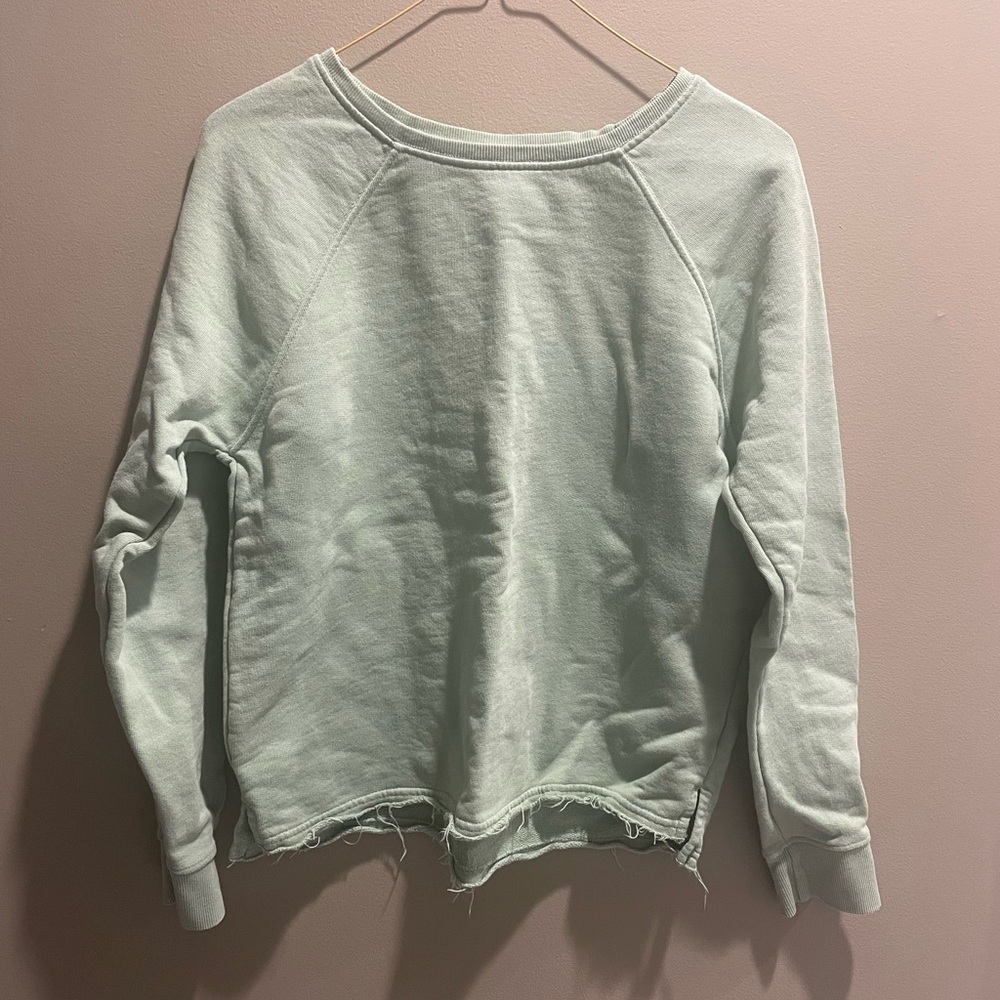 Pact Mint Green Sweatshirt Top